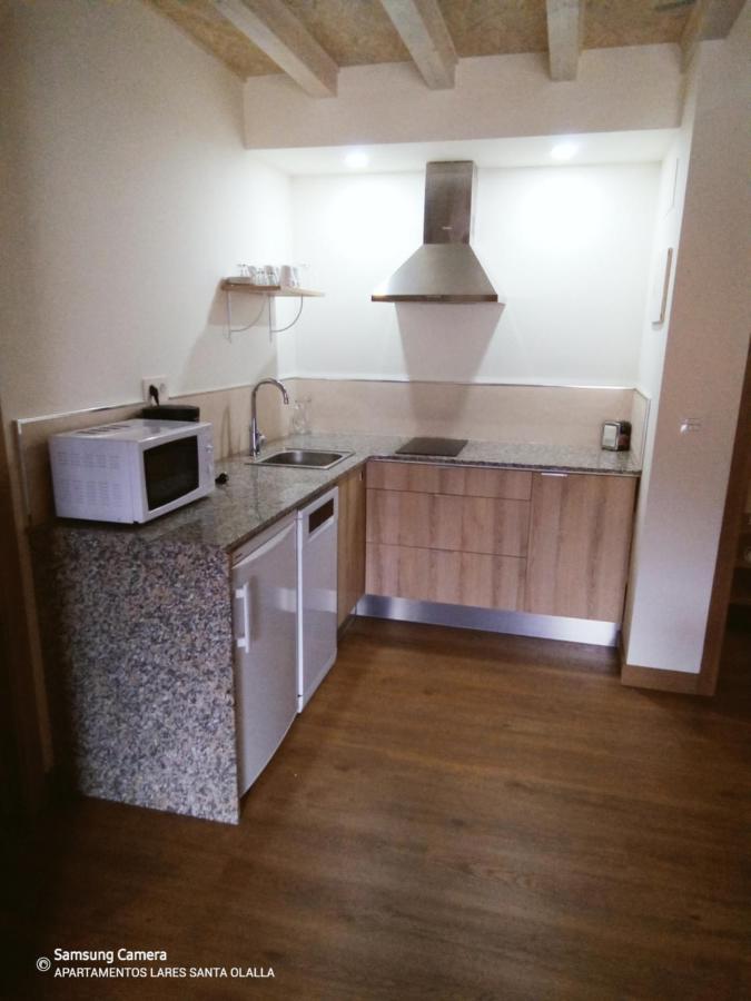 Apartamentos Lares Santa Olalla  ภายนอก รูปภาพ