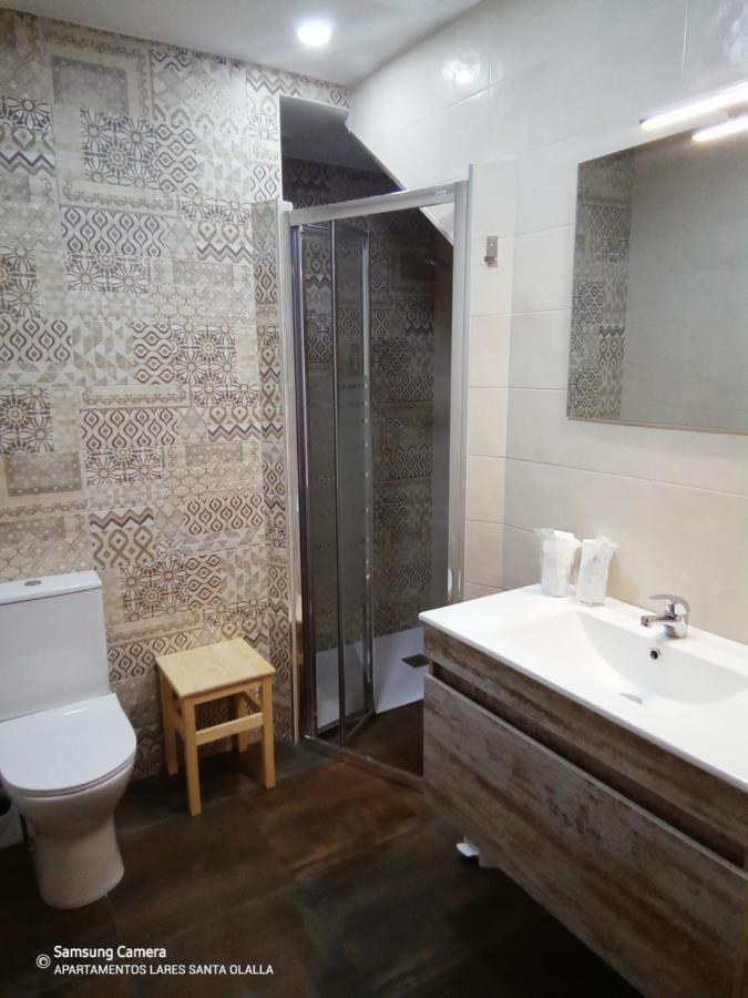 Apartamentos Lares Santa Olalla  ภายนอก รูปภาพ