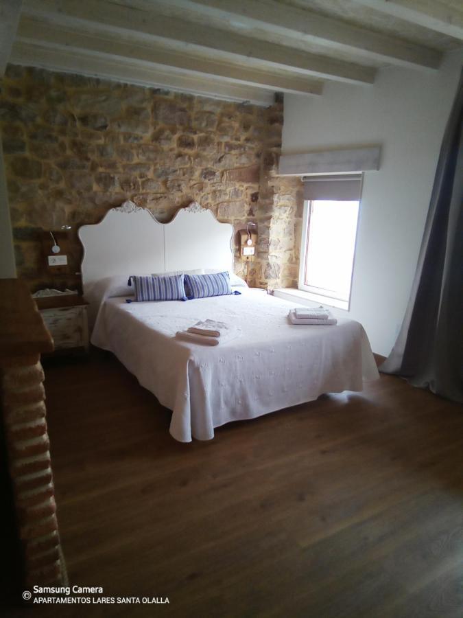 Apartamentos Lares Santa Olalla  ภายนอก รูปภาพ
