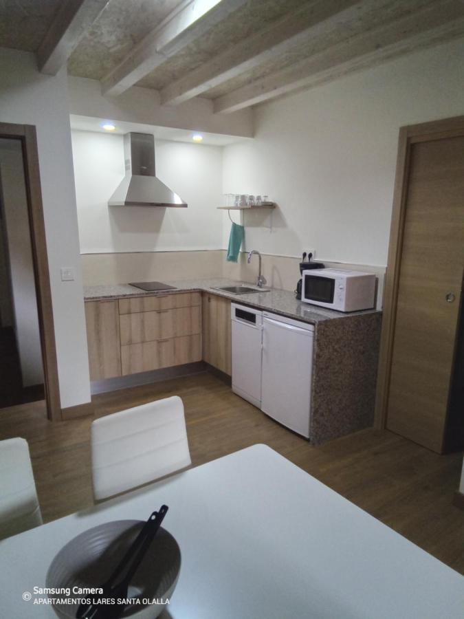 Apartamentos Lares Santa Olalla  ภายนอก รูปภาพ