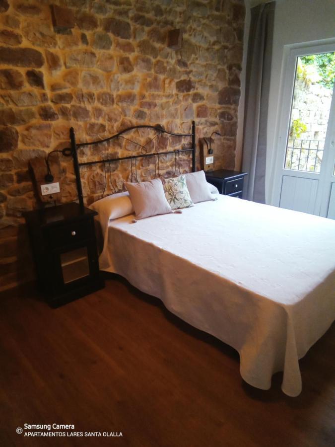 Apartamentos Lares Santa Olalla  ภายนอก รูปภาพ